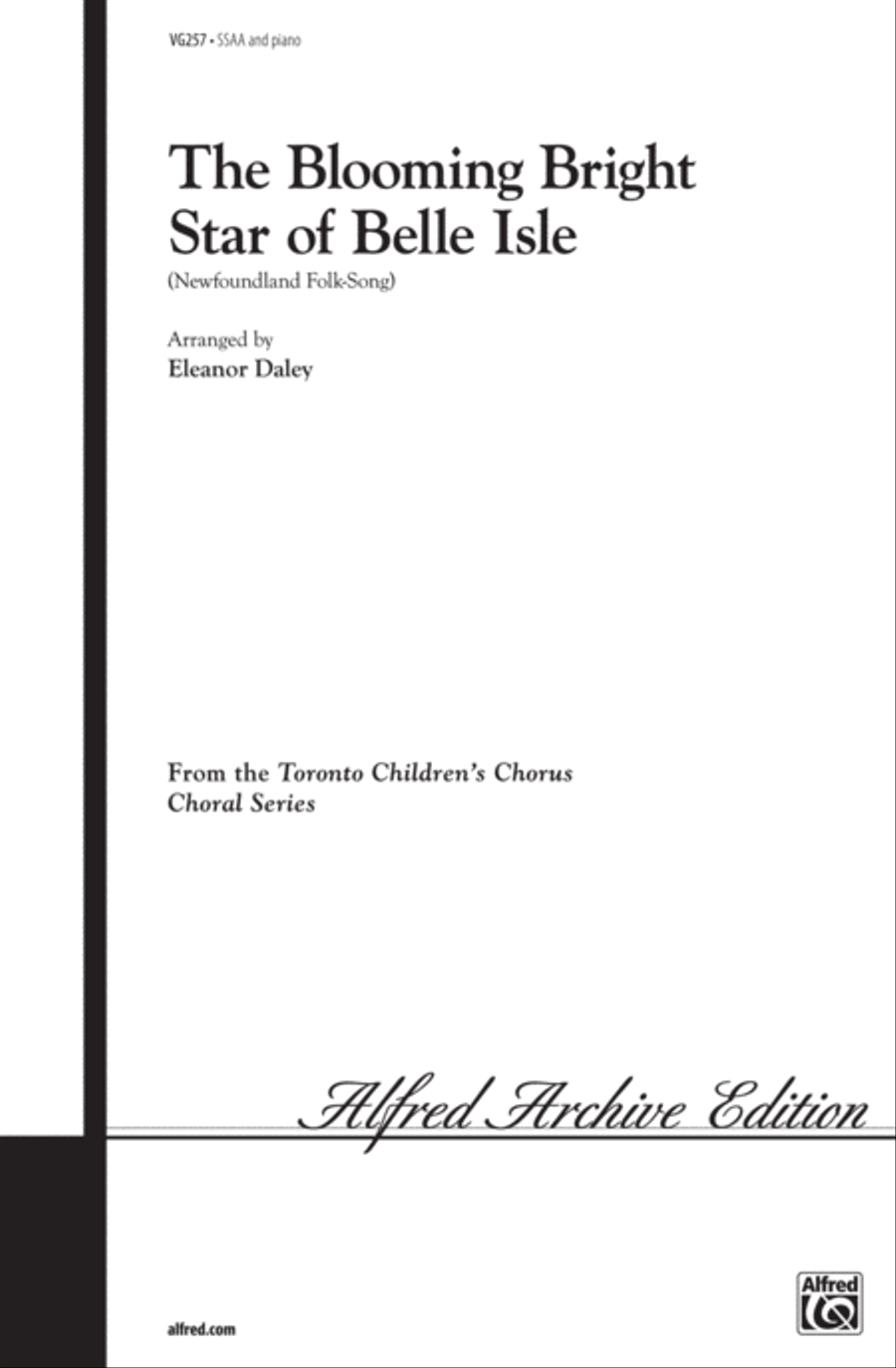 Blooming Bright Star of Belle Isle Women's Choir scores gallery preview page 1