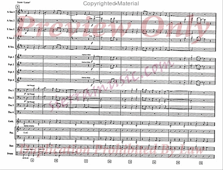 Loose Big Band scores gallery preview page 3