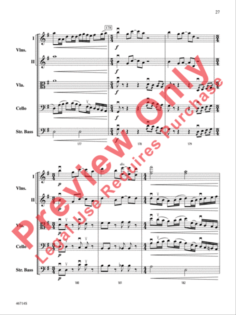 Yumiweeus String Orchestra scores gallery preview page 28