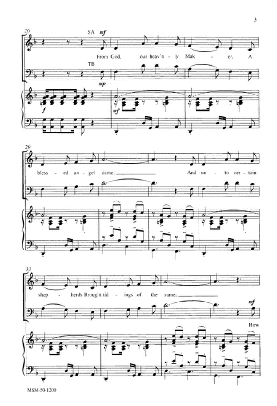 God Rest You Merry Gentlemen 2-Part scores gallery preview page 4