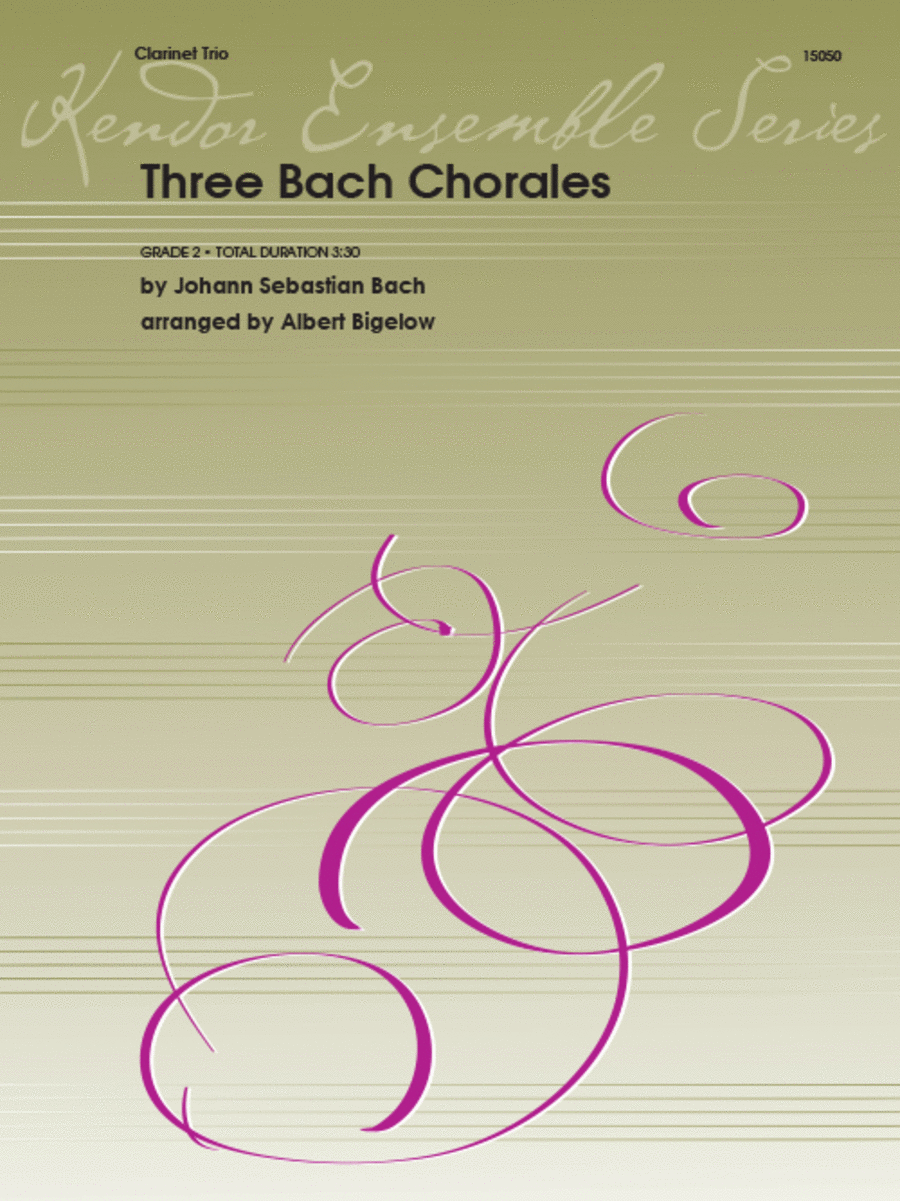 Three Bach Chorales