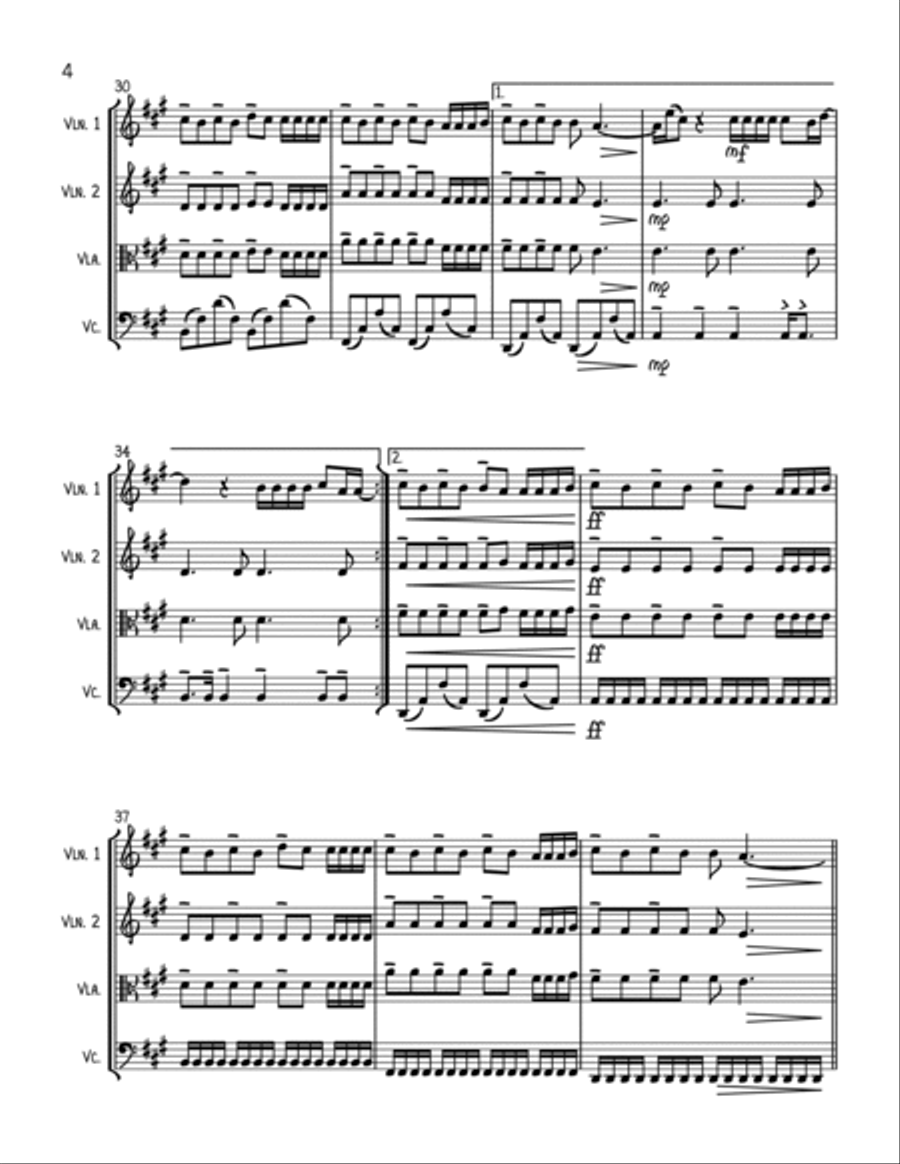 Halo String Trio scores gallery preview page 4