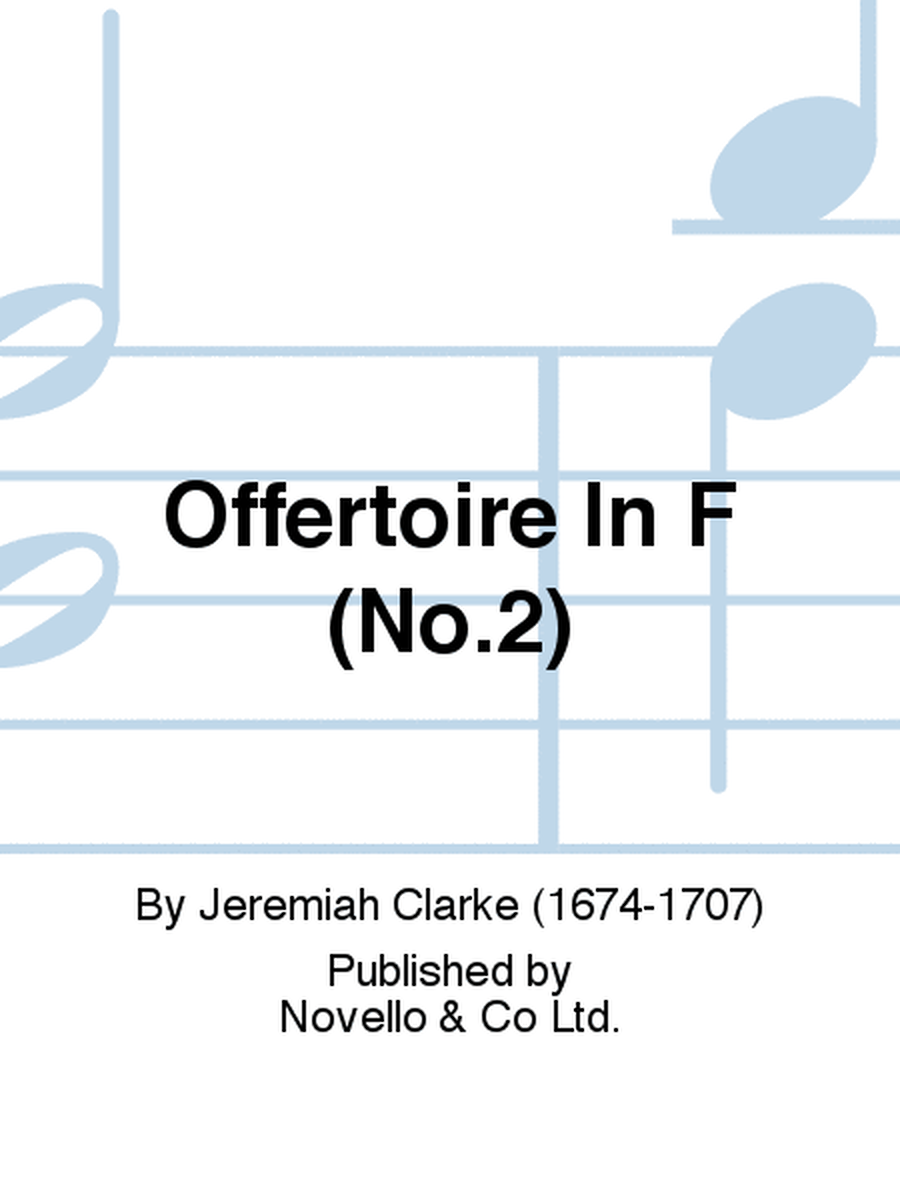 Offertoire In F (No.2)