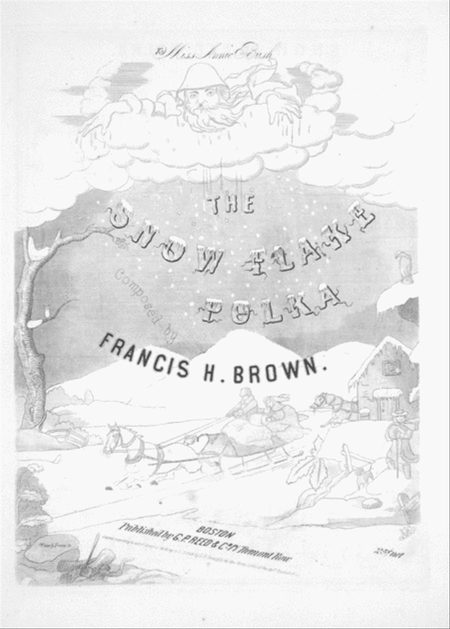 The Snow Flake Polka Piano Solo scores gallery preview page 1