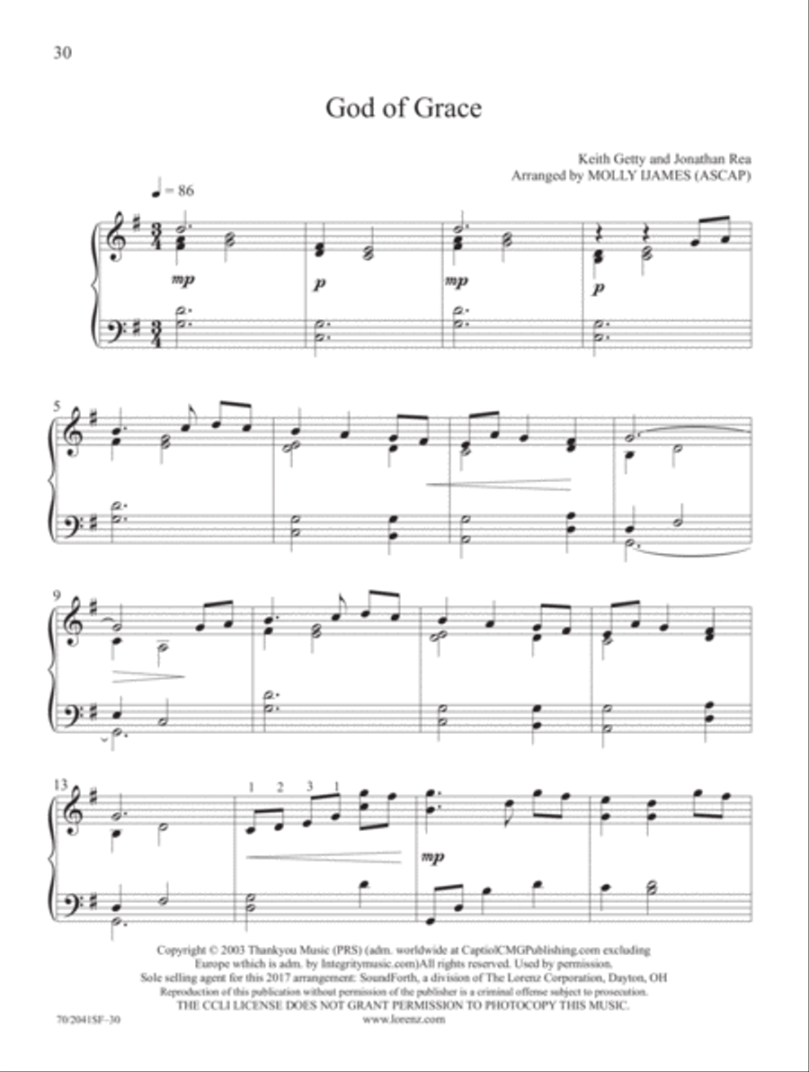 Modern Praise Modern Praise Piano Solo scores gallery preview page 10