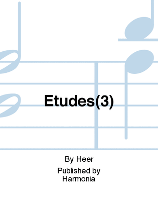 Book cover for Etudes(3)