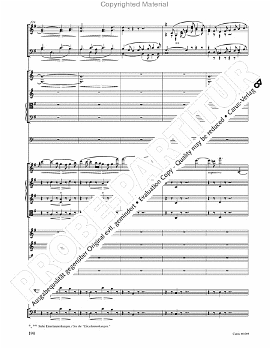 Missa solemnis Missa solemnis 4-Part scores gallery preview page 214