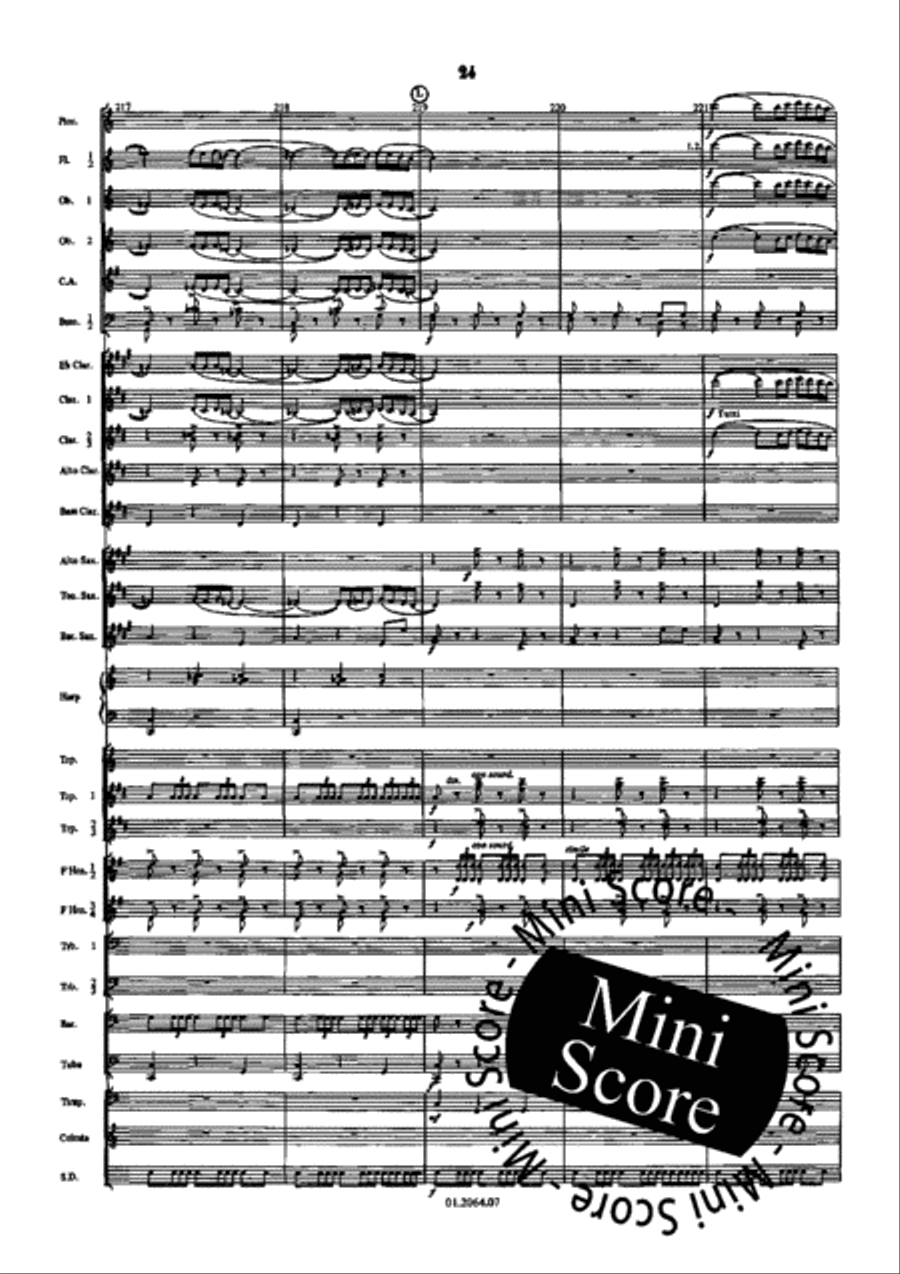 Bolero Bolero Concert Band scores gallery preview page 28