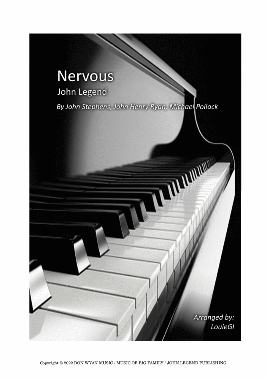 Nervous Piano Solo scores gallery preview page 1