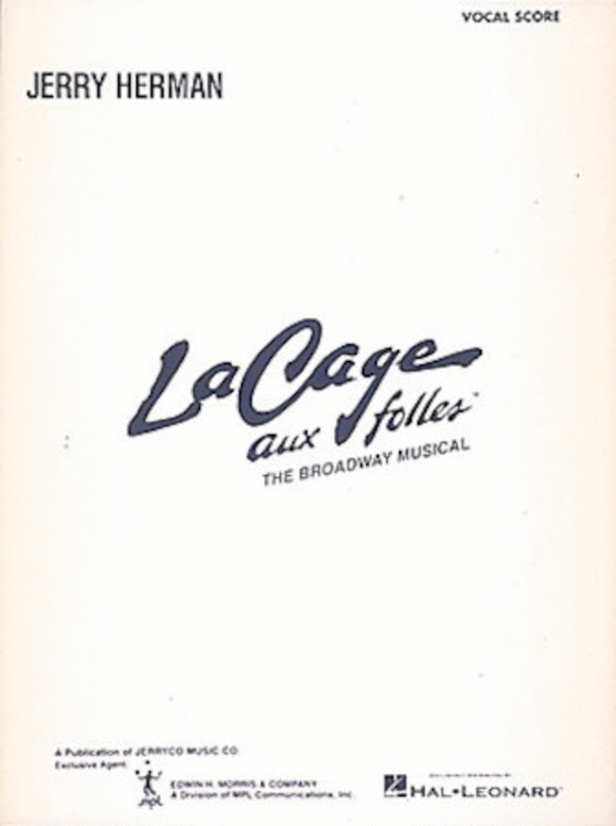 La Cage Aux Folles La Cage Aux Folles Voice scores gallery preview page 1