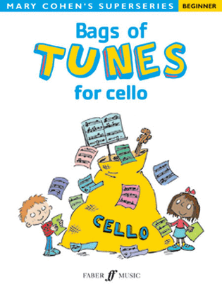 Book cover for Bags of Tunes for Cello