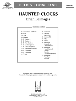 Haunted Clocks: Score