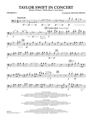 Taylor Swift - In Concert - Trombone 1