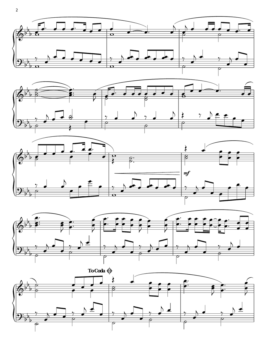 The Last Farewell The Last Farewell Piano Solo scores gallery preview page 2