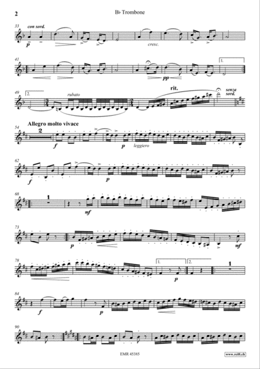 Zigeunerweisen Piano Accompaniment scores gallery preview page 6