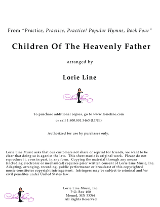 Book cover for Children Of The Heavenly Father - EASY!