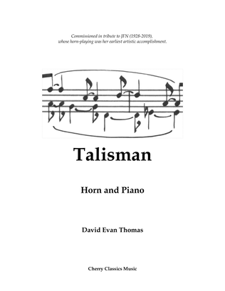 Talisman for Horn and Piano