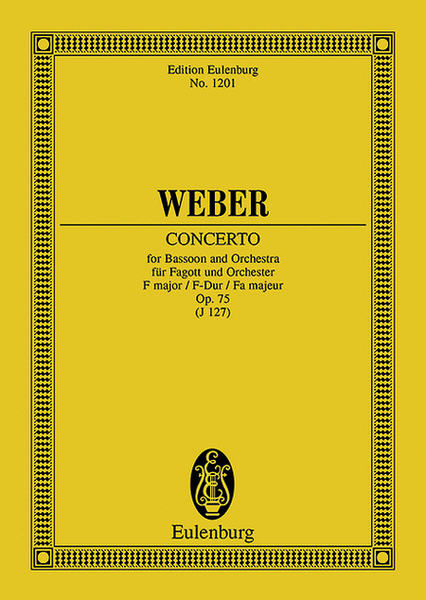 Bassoon Concerto in F Major, Op. 75