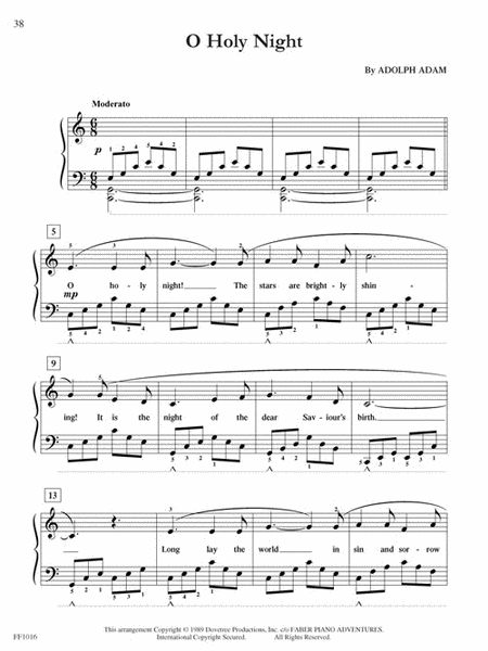 BigTime Christmas by Nancy Faber Piano Method - Sheet Music