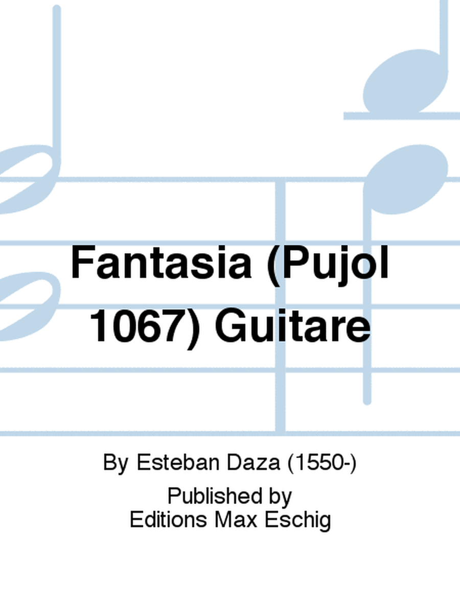 Fantasia (Pujol 1067) Guitare