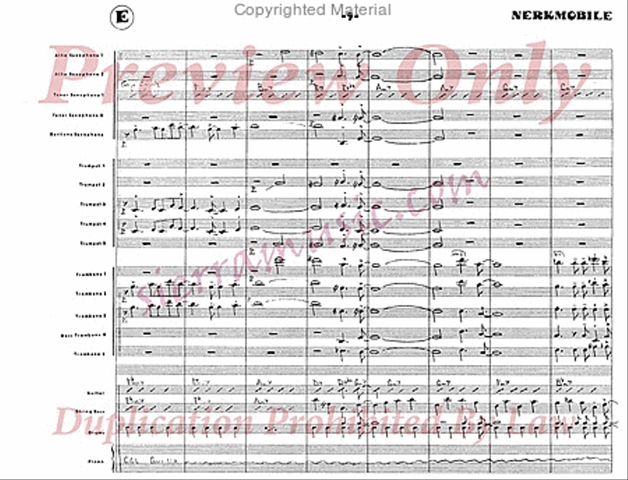 Nerkmobile Nerkmobile Jazz Ensemble scores gallery preview page 10