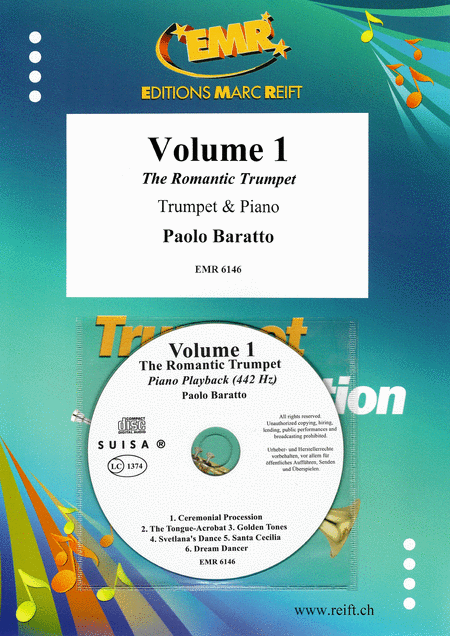 Volume 1, The Romantic Trumpet (with CD)