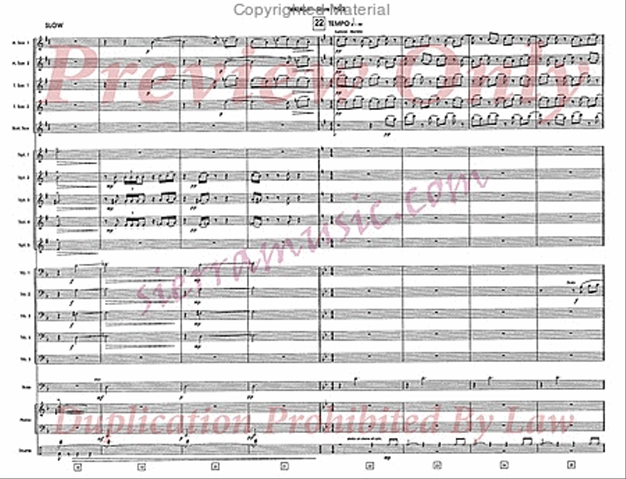 Malaga Jazz Ensemble scores gallery preview page 4