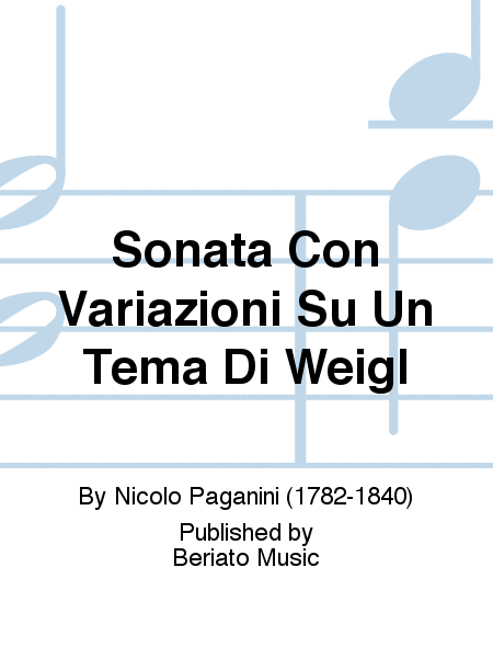 Sonata Con Variazioni Su Un Tema Di Weigl