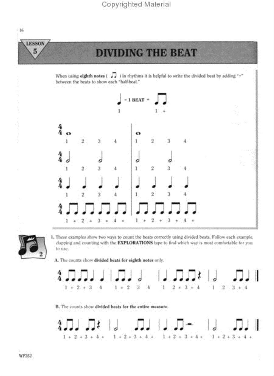Explorations in Music, Book 3 (Book & CD) Piano Method scores gallery preview page 2