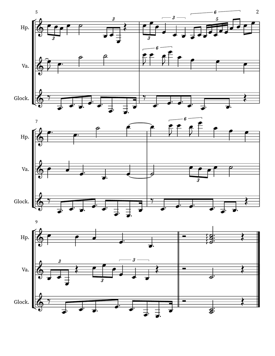 Danse 17 Danse 17 Small Ensemble scores gallery preview page 2