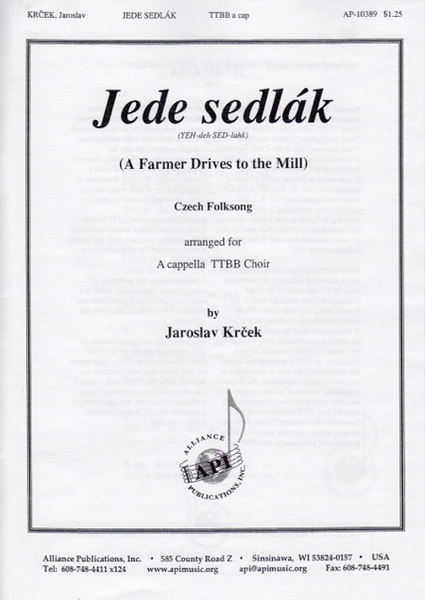 Jede sedlak - TTBB choir, a cappella