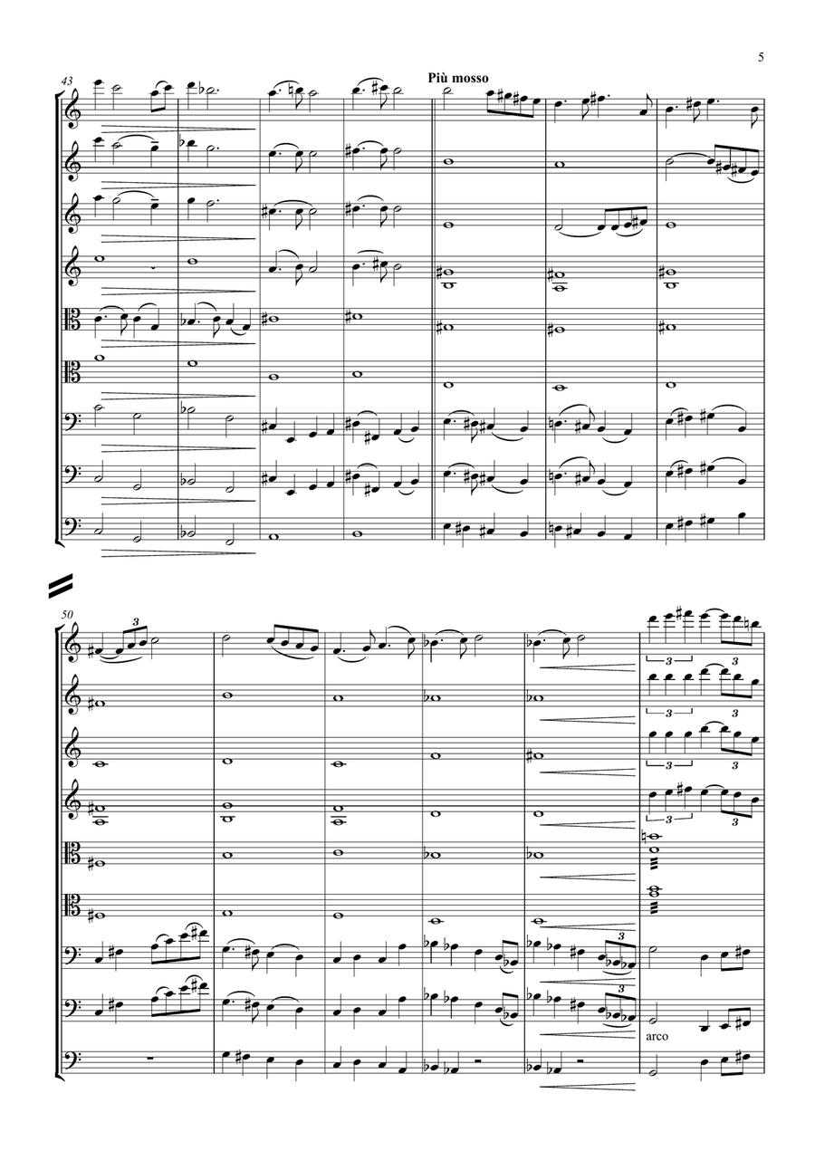 Ghost Ghost String Quartet scores gallery preview page 6