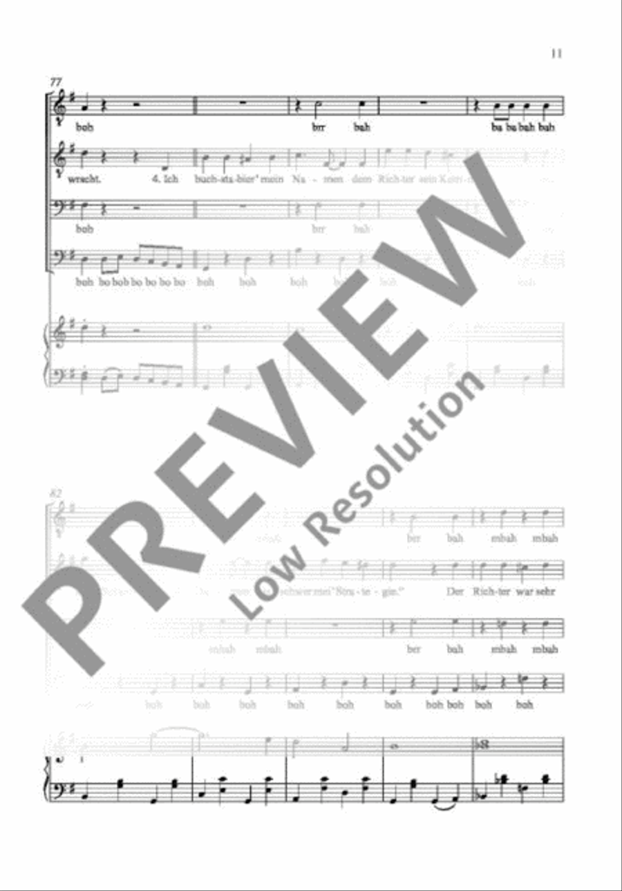 Telefonbuchpolka TTBB scores gallery preview page 12