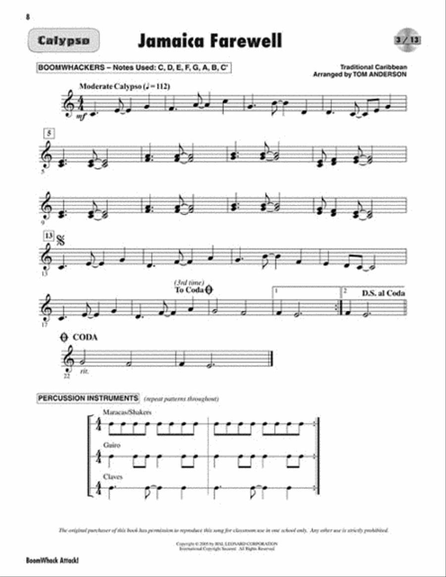 BoomWhack Attack! Choir scores gallery preview page 4