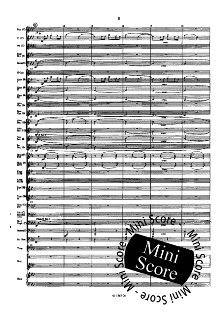 Chanson de Matin Concert Band scores gallery preview page 7