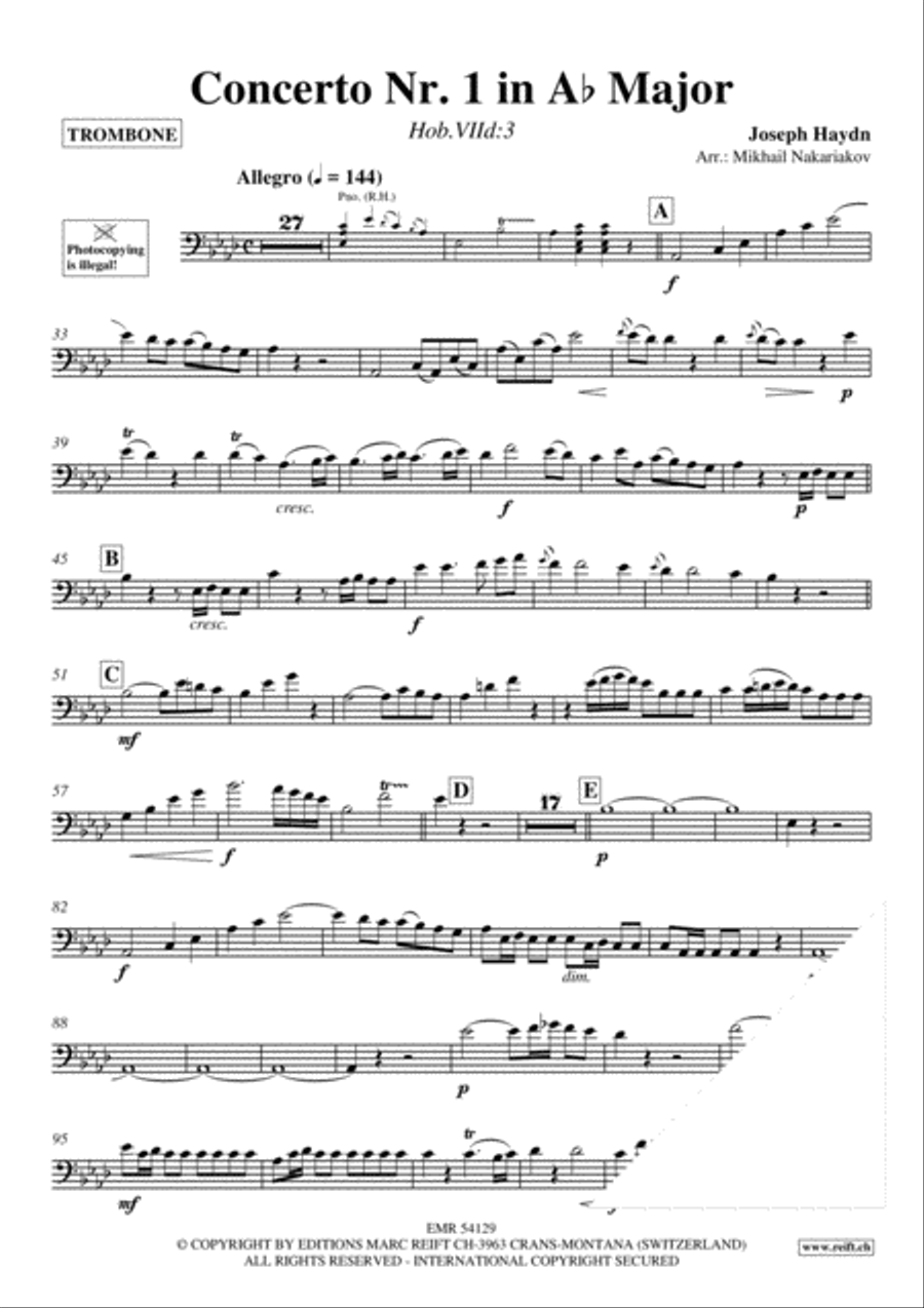 Concerto No. 1 Piano Accompaniment scores gallery preview page 3