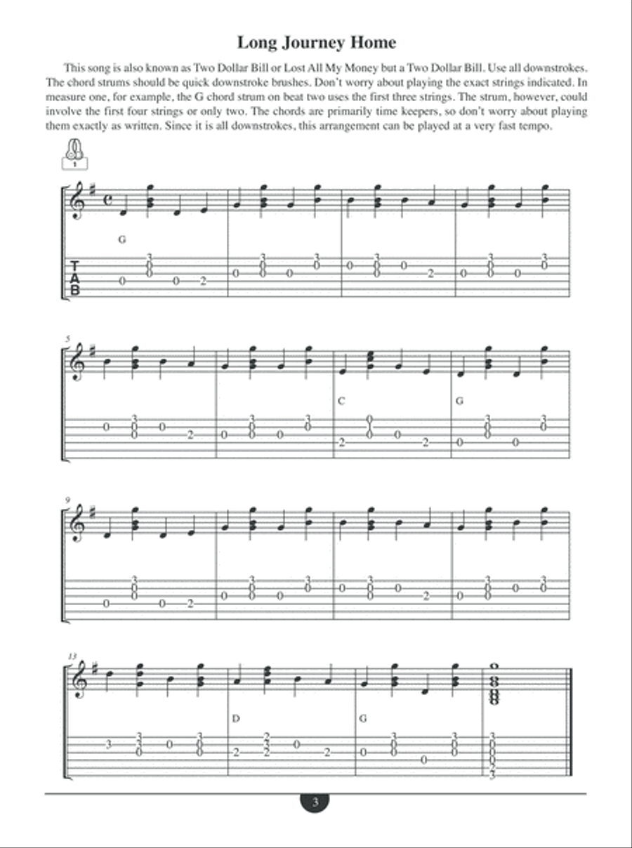 School of Bluegrass Guitar - Bluegrass Classics Acoustic Guitar scores gallery preview page 4