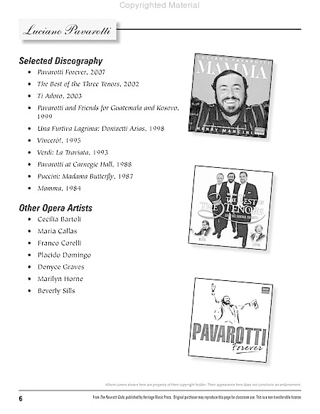 The Pavarotti Code