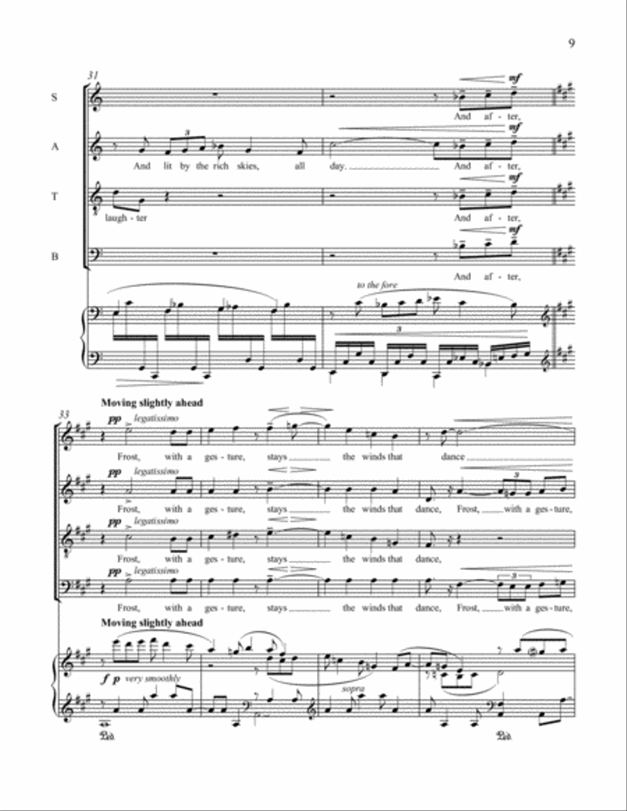 A Shining Peace A Shining Peace Divisi scores gallery preview page 5