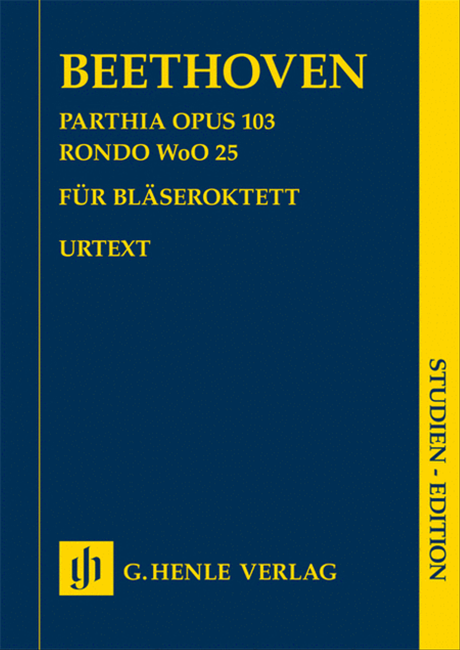 Parthia Op. 103 - Rondo WoO 25 Chamber Music scores gallery preview page 1
