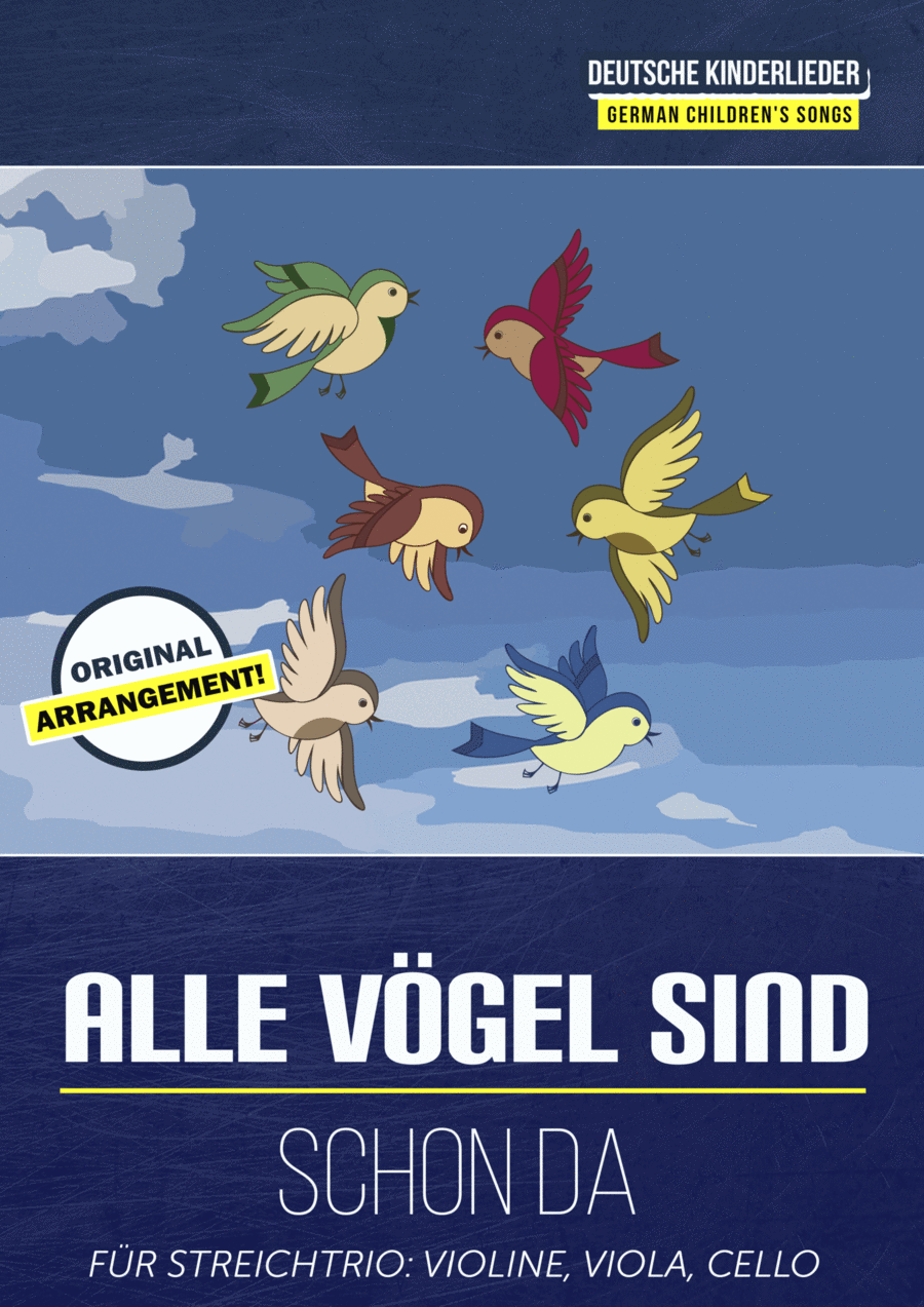 Alle Vogel sind schon da String Trio scores gallery preview page 1
