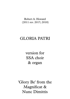 Book cover for Gloria Patri (SSA version)