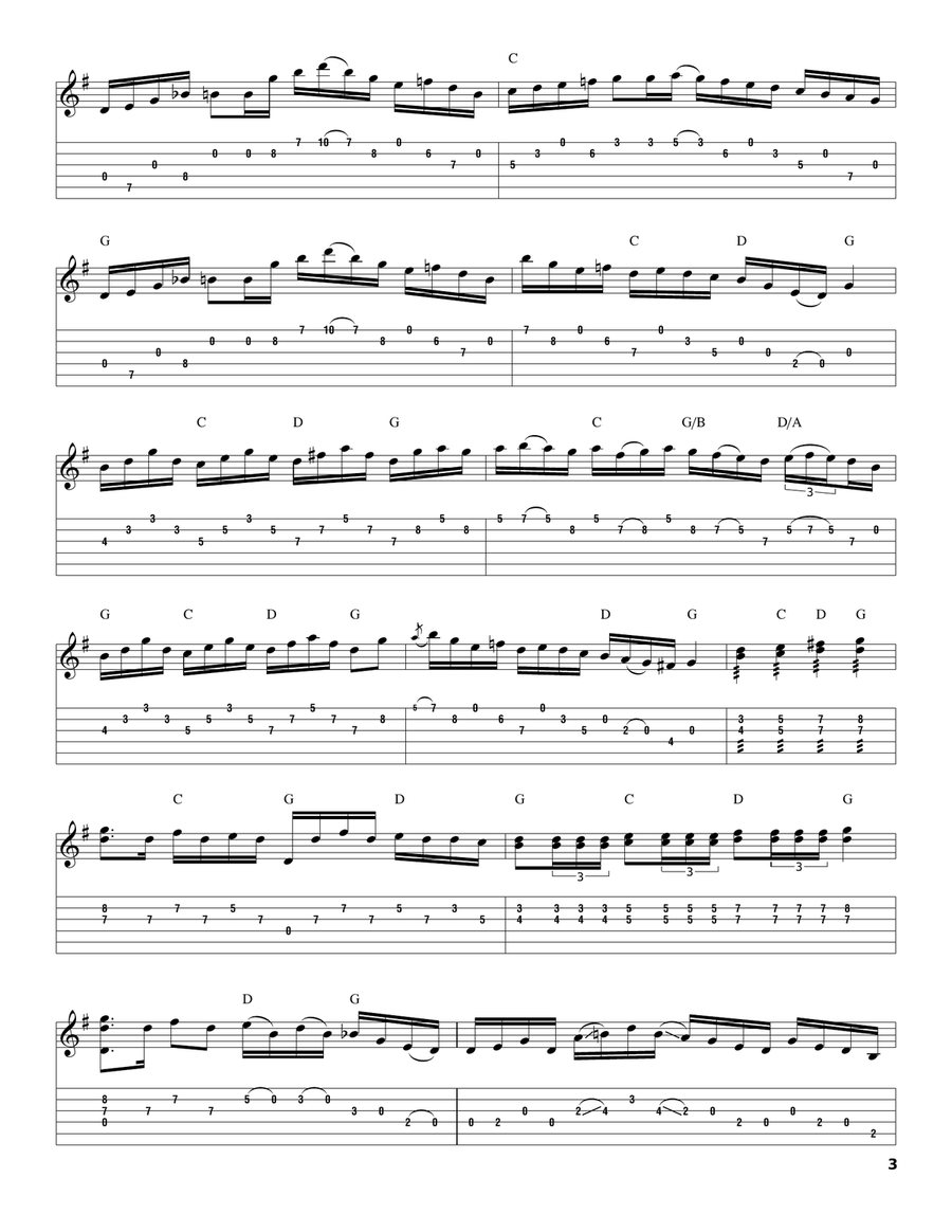 Bill Cheatham Bill Cheatham Acoustic Guitar scores gallery preview page 3
