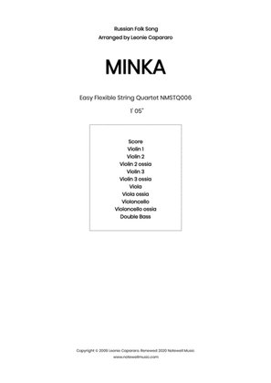 Minka (Flexible string quartet/ensemble)