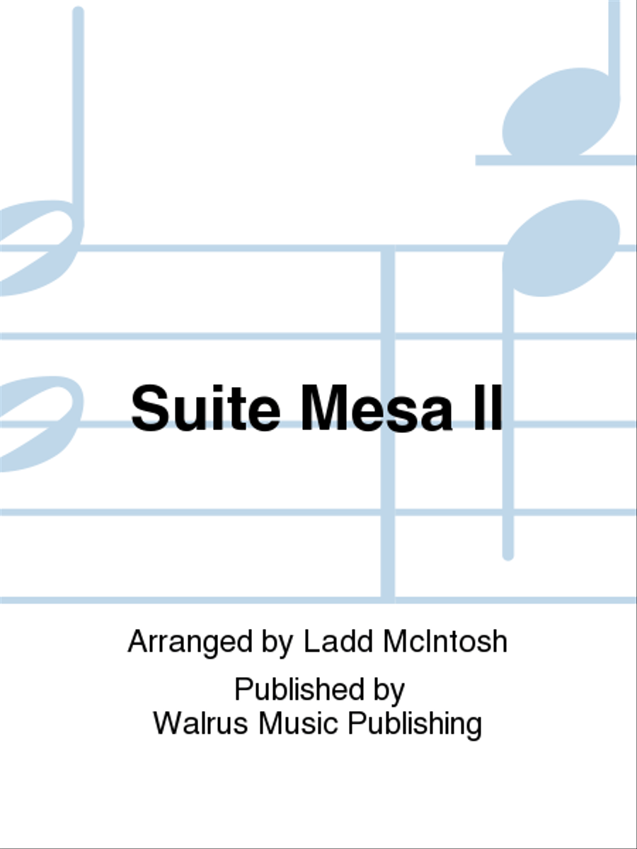 Suite Mesa II Suite Mesa II Big Band scores gallery preview page 1