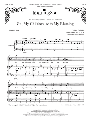 Book cover for Go, My Children, with My Blessing (Downloadable)