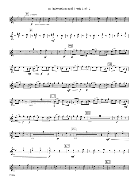 Polka from The Bartered Bride: (wp) 1st B-flat Trombone T.C.