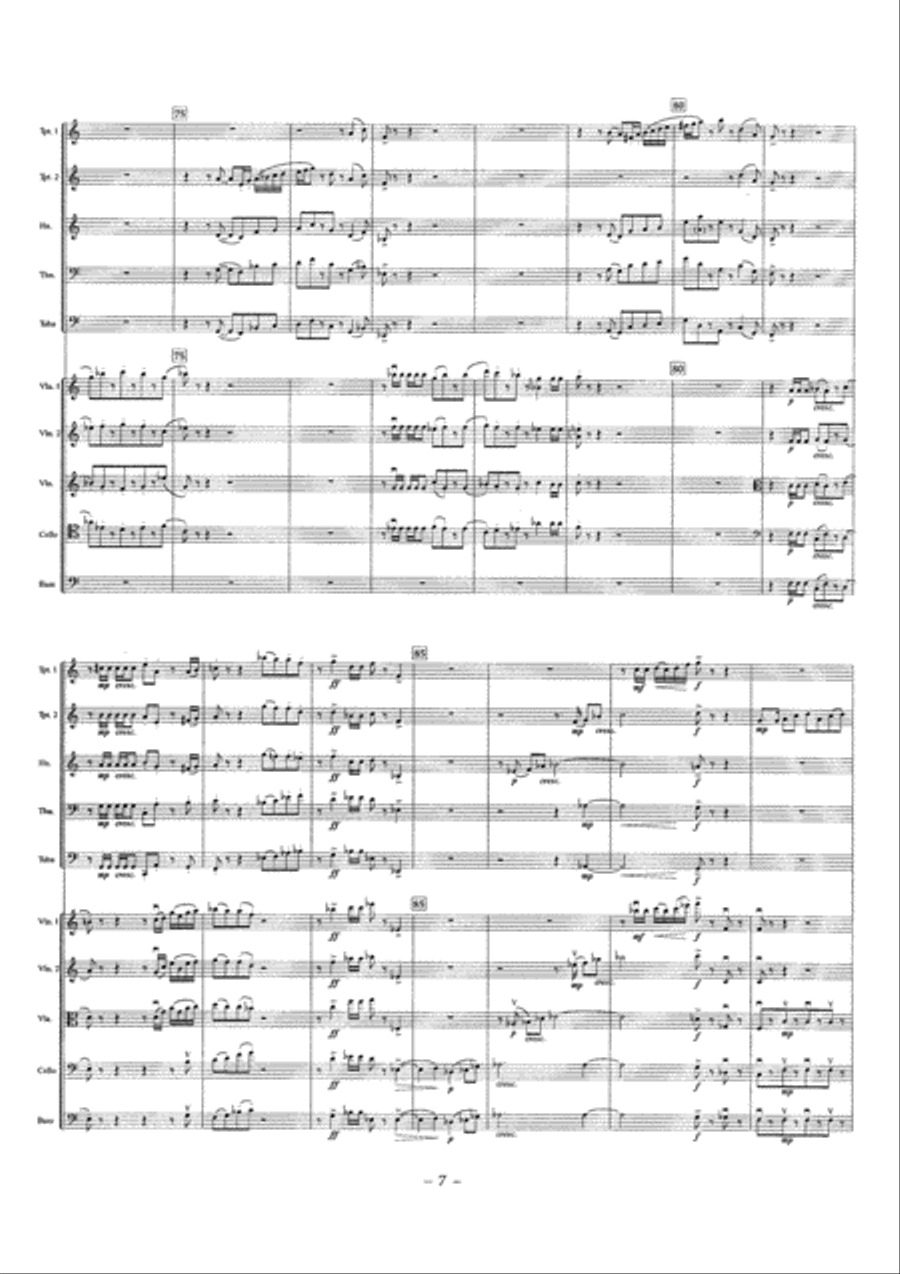 Concerto Concerto Brass Quintet scores gallery preview page 8