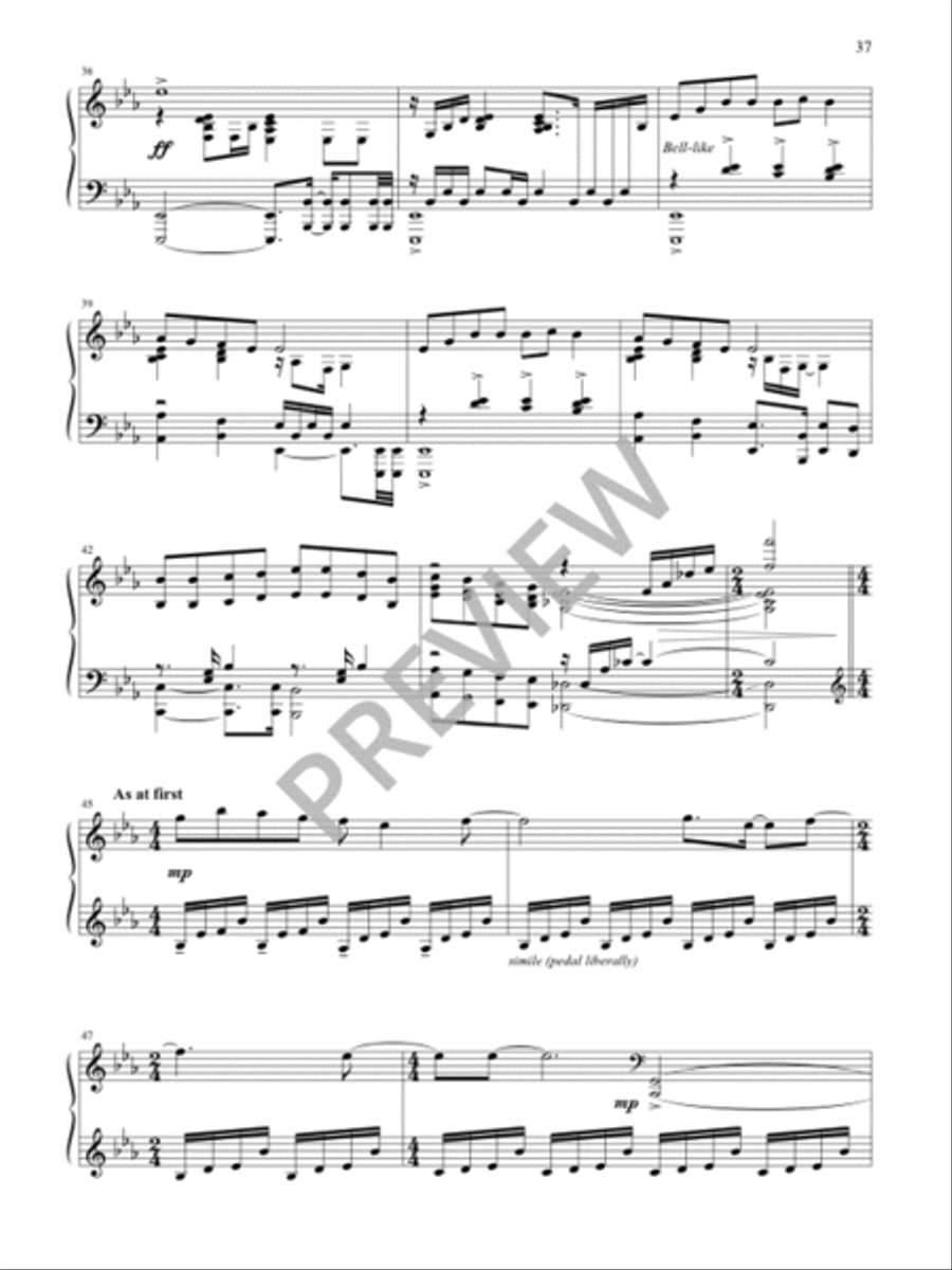 Seasons of Grace - Volume 4 Piano Solo scores gallery preview page 39