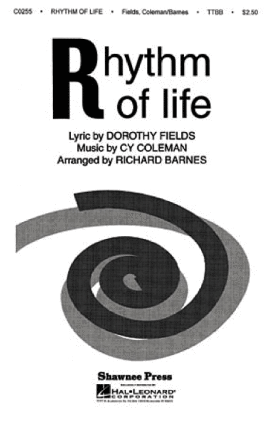 Rhythm of Life TTBB scores gallery preview page 1